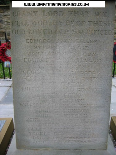 Edward John Biller on original Monkton Memorial, Jarrow
